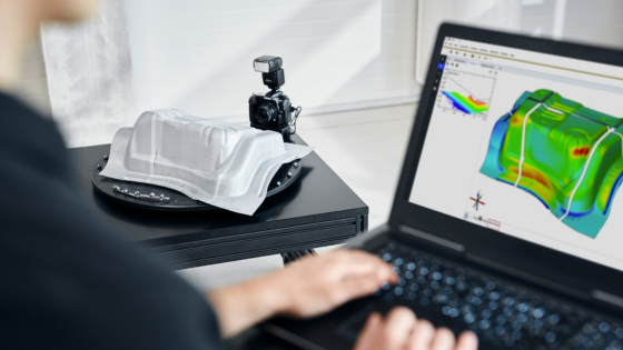 ARGUS measurement on part